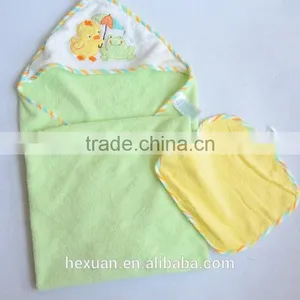 Hooded Animal Modeling Baby Bathrobe/Cartoon Baby Towel/Character Kids Bath Robe/infant Bath Towels +baby Washcloths Set thumbnail-5