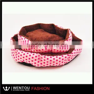 Hot Polka Dot Pet Dog Cushion thumbnail-2