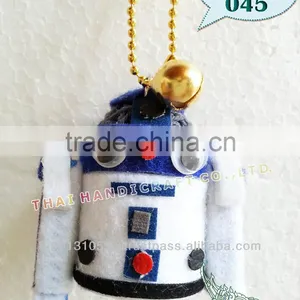 Handmade Keychains Keyrings Voodoo Doll String Accessories Bag Gifts thumbnail-1