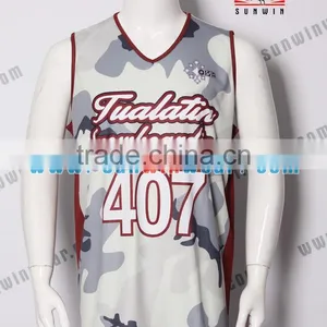 High Quality Custom Designed OEM Basketbal Jersey thumbnail-1