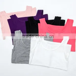 Modal Women's Vest 2016 Cultivate One's Morality Show Thin U h a T-shirt The New Render Unlined Upper Garment in Summer thumbnail-2