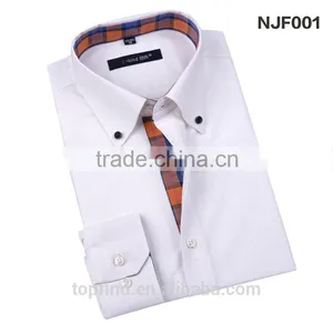 Professional Customise 100% Cotton Oxford Button Down Collar Dress Uniform Polo Shirt for Men thumbnail-1
