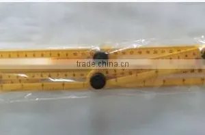 Angle Template Tool Multi-Angle Measuring Ruler General Tools for Carpenter, Measures All Angles for All Surfaces thumbnail-4