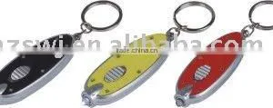 LED Plastic Key Chain/promotion LED Key Chain thumbnail-1