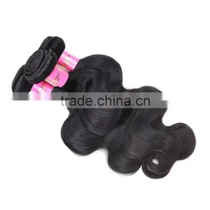2016 Hot Sale Raw Indian Hair Body Wave 8a Grade Human Hair Weave thumbnail-2