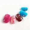 Party Colorful Flocking Powder Nail Art Glitter Diamonds False Nail thumbnail-1