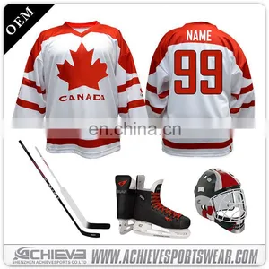 Digital Print Ice Hockey Jerseys Made in Achieve China thumbnail-5