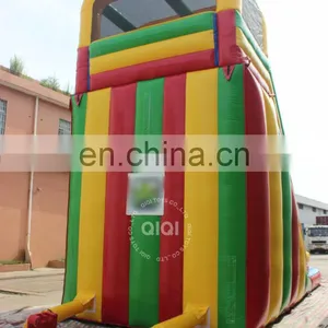 Grade Tropical Giant Inflatable Water Slide With Pool for Kids N Adults From China thumbnail-5