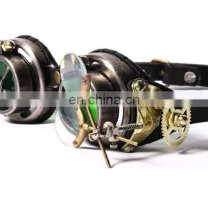 Steampunk Googles Eyewear Accessory With Magnifying Lenses thumbnail-2