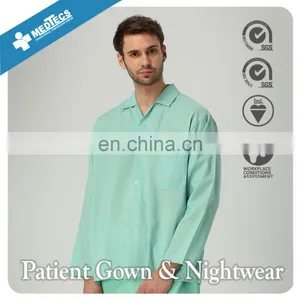 Flame Retardant Nightwear Hospital Pajamas for Patient thumbnail-2