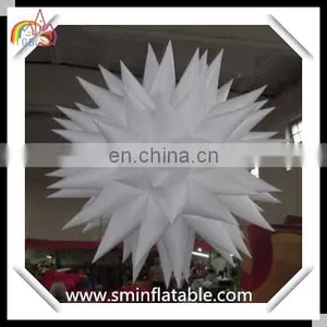 Wholesale Inflatable Ceiling Led Star Decor, Inflatable Party Hanging Lighting Star, Stage Led Lighted Decor for Sale thumbnail-3