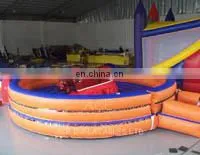 2017 Most Popular Machine Outdoor Sport Games Adults Inflatable Rodeo Bull thumbnail-2
