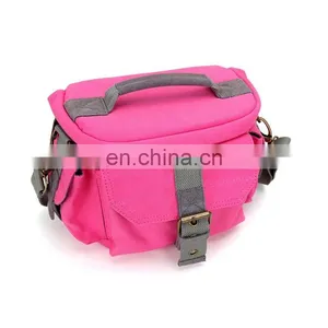 Camera Water Resistant Canvas Case Bag With Shoulder Strap High Zoom Camera Bag thumbnail-1