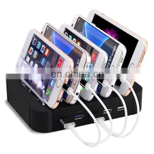 Amazon Universal Multi Port 5 Port Mobile Phone USB Charging Station thumbnail-1