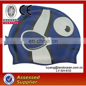 Latex Waterproof Custom Swim Caps thumbnail-1