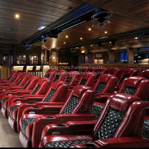 Popular Hot Sale Power Recliner Home Theater Seating,genuine Leather Electric Home Theater Chairs thumbnail-1
