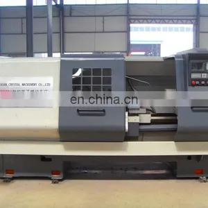 Cnc Torno QK1325 Cnc Metal Pipe Threading Lathe Machine Tool Bed thumbnail-3