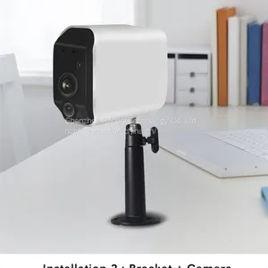 REHENT Full HD IP65 Certified Two Way Audio Arlo Wireless Battery Powered WiFi Camera 1080P thumbnail-2