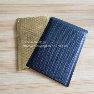Factory High Quality Wholesale Metallic Envelopes Customized Aluminized Bubble Mailers thumbnail-1