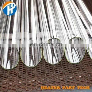 Transparent Clear One End Close Quartz Tube thumbnail-3