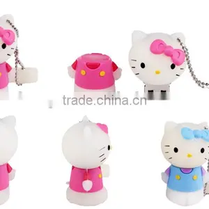 Promotional Gift Hello Kitty Shape Usb Flash Drive,cartoon Usb Stick thumbnail-4