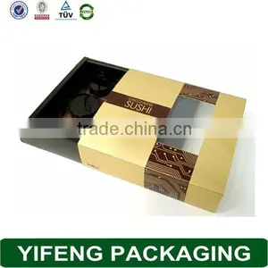 Food Sushi Packaging Take Away Sushi Paper Box For Wholesale thumbnail-4