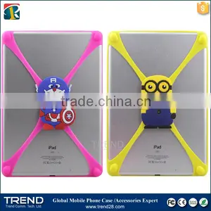 Big Size 3d Cartoon Silicone Bumper Case for Ipad Air, Universal Silicone Phone Case thumbnail-1