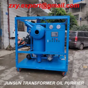 Double-stage-Vacuum 4500 Liter/hour Transformer Oil Purifier thumbnail-1
