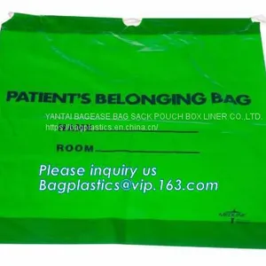 Biodegradable Drawstring Patient Belongings Bag,Manufacturer of Patient Belonging Bag With Rigid Handle OEM Available Online Manufacturer thumbnail-3