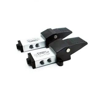 foot-operated control valve