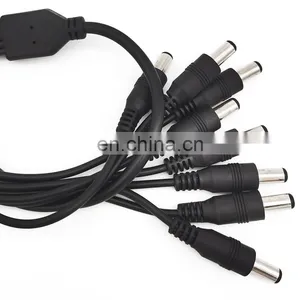 1-8 Plug Female To Male Power Supply Dc Splitter Cable 8 Way Dc Connector Cable 12v Dc Power Cable thumbnail-5