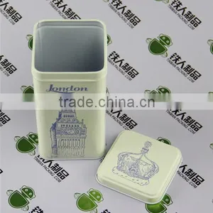 European Style Big Ben Candy Case Tea Tin Box Metal Can thumbnail-1