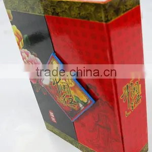 FDT Custom Glossy Lamination Full Color Logo Printed Square Tea Storage Gift Box thumbnail-3