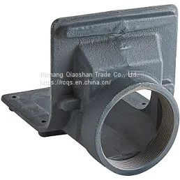 Oblique Scupper Parapet Side Roof Drain With 3 Inch Push On Outlet thumbnail-2