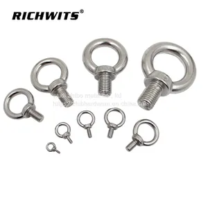 304/316 Stainless Steel JIS1168 Eye Screw thumbnail-1