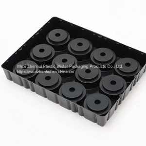 Black Plastic Blister Trays Blister Vacuum Forming Packaging Inner Pallets thumbnail-4
