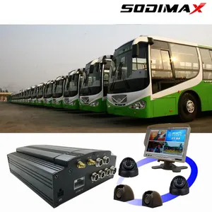 Vehicle CCTV Camera Video Recorder 9 Channel Wireless 4G Mdvr WiFi Mobile DVR thumbnail-1