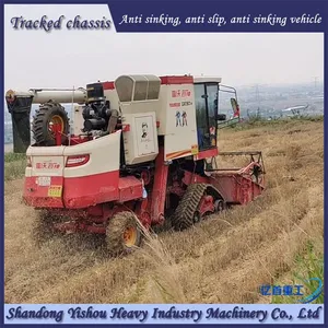 Harvester Anti Sinking Track Chassis Suitable for Muddy Terrain thumbnail-3