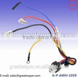 UL 1015 20AWG 4 Way Waterproof Connector Fuse Holder PVC Sleeve 187 Terminal thumbnail-1