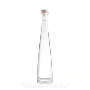 750ml Conical Tall Premium High-end Tequila Design Brand Private Custom Glass SinoBottles Packaging thumbnail-1