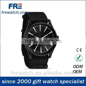 Colorful Changeable Fabric Strap Quartz Watch With Metal Case thumbnail-5