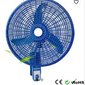 Wall Mounted Plastic Electric Fan With Oscillation Function New Arrival（Wechat:13510231336） thumbnail-1