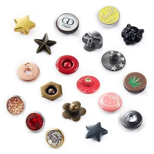 Custom Clothing Nipple Down or Nipple up RivetCustomized Rivets For Jeans and Garments thumbnail-2