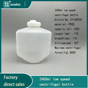 2400ml Centrifuge Bottle, Large Capacity Centrifuge Cup, PP Material thumbnail-4