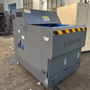 Automatic Metal Scrap Aluminum Briquette Compactor Aluminum Scrap Chip Briquetting Machine thumbnail-5