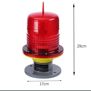 Luoyang Solar Medium Light Intensity Type b Aviation Obstruction Lights, Building Signal Lights for Community Roofs, Zg-t6790 thumbnail-4
