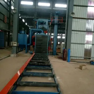 Roller Through Shot Blasting Machine for Large-scale Steel Structure Rust Removal, Efficient and Energy-saving thumbnail-2