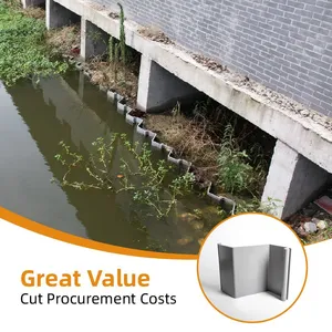 Durable Corrosion-Resistant Plastic Seawall Sheet Piling for Seawall Bulkhead thumbnail-1