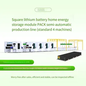 Semi-automatic Assembly Equipment for Large Single-cell Household Energy Storage Module Pack on the Square-shell Battery Pack Production Line thumbnail-2