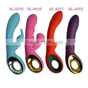 2016 Adult Silicone G Spot Clit Pussy Massager Masturbator Dildo Vibrator Sex Toys Vibrators for Women Sex Products Sex Machine thumbnail-2